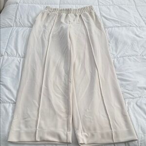 a new day Cream Wide Leg Pants